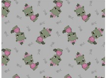 Jersey - Kombi Mona Monster von Emmapünktchen